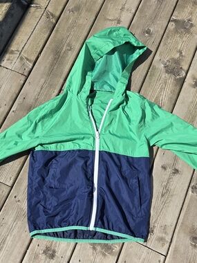 George Black and Navy Kids' Hooded Jacket Size Boys LG (10/12)